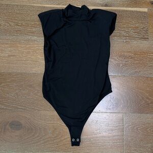 Good American Mock Neck Power Bodysuit